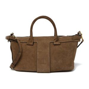 Theory T BAR Ames Suede Bag